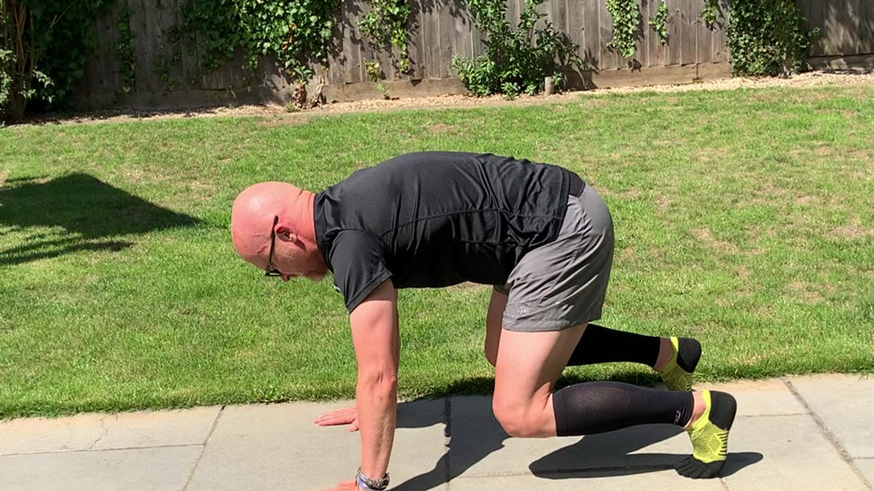 Pull Back to Speed Front Sprinter to Pull Back to Full Burpee